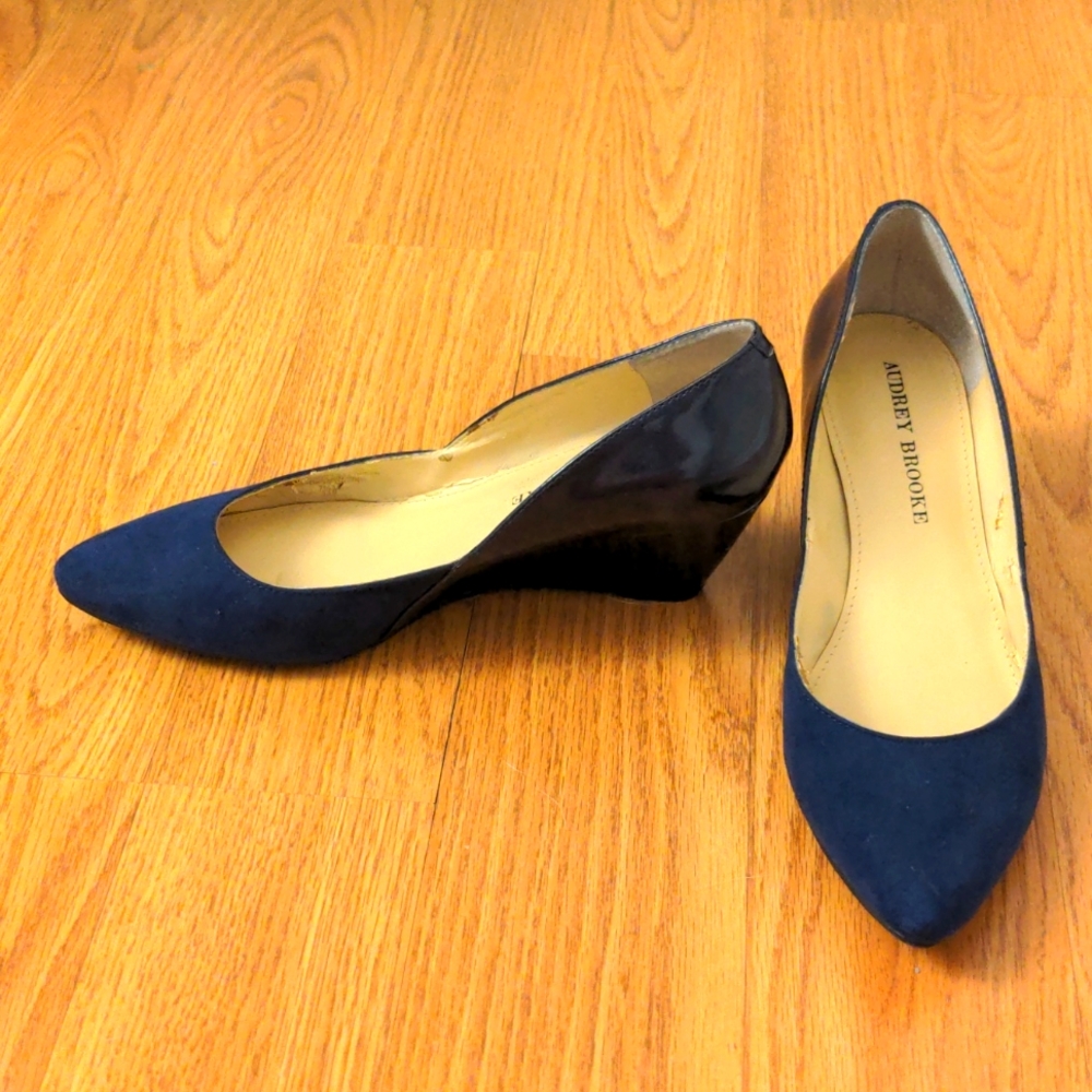 Blue heels